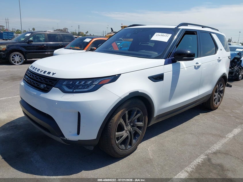 Vin: salrr2rv8ja069398, lot: 46188829, land rover discovery hse 20182