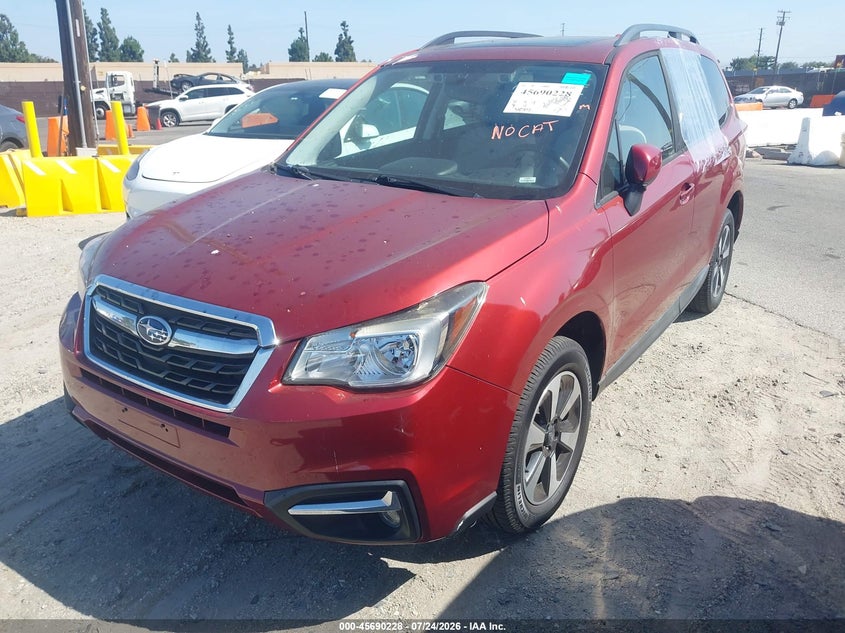 Vin: jf2sjagc6jh432737, lot: 46188836, subaru forester 2.5i premium 20182