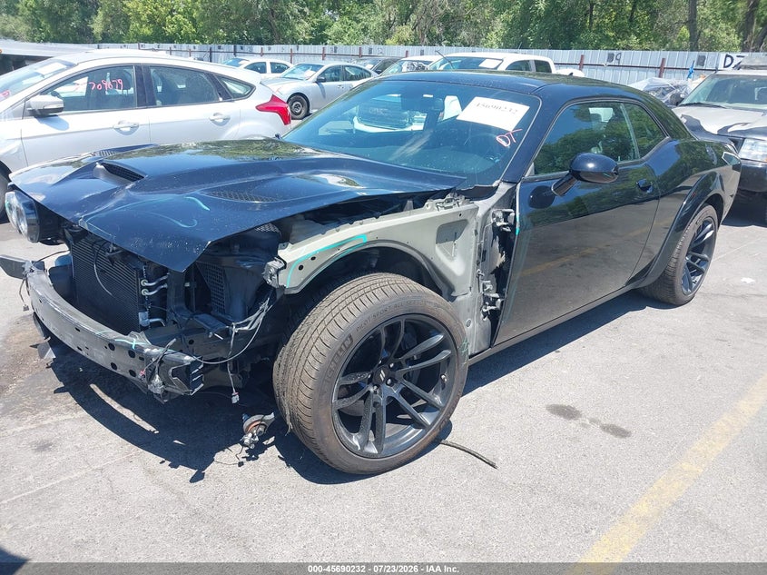 Vin: 2c3cdzfj0lh117359, lot: 46188839, dodge challenger r/t scat pack widebody 20202