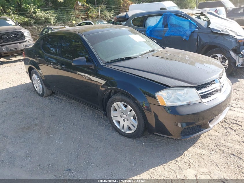 Vin: 1c3cdzab4en145482, lot: 46188861, dodge avenger se 2014 img_1