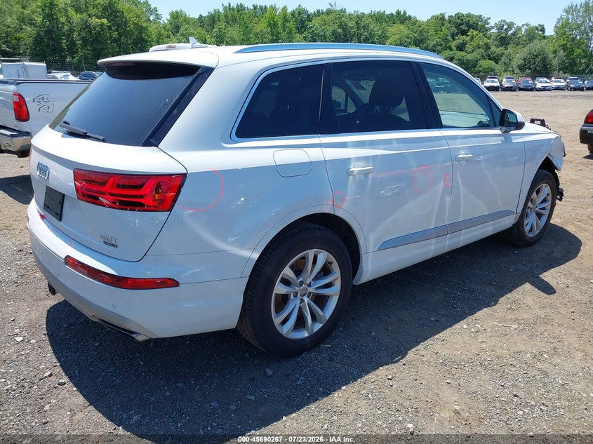 Vin: wa1laaf71jd047756, lot: 46188874, audi q7 3.0t premium 20184