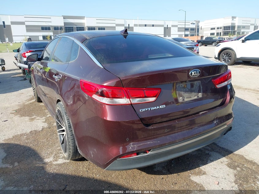 Vin: 5xxgt4l39gg053422, lot: 46188889, kia optima lx 20163
