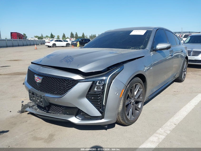 Vin: 1g6dp5rk6s0102133, lot: 46188900, cadillac ct5 sport rwd 20252