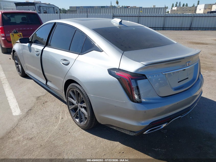 Vin: 1g6dp5rk6s0102133, lot: 46188900, cadillac ct5 sport rwd 20253