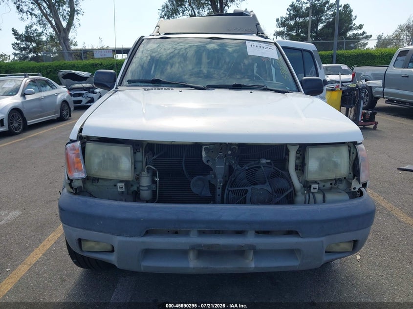 2000 Nissan Xterra Se/Xe VIN: 5N1ED28TXYC590542 Lot: 45690295