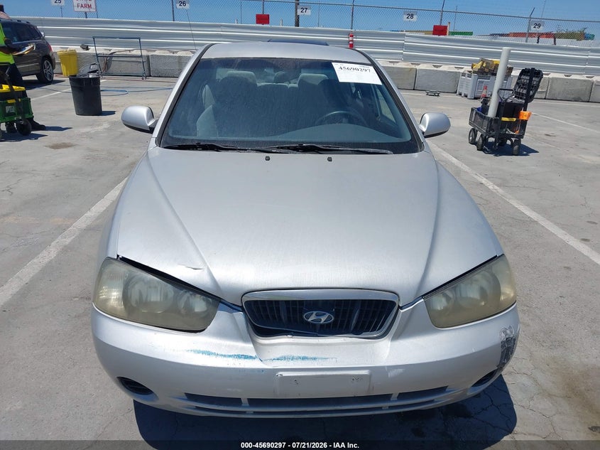 2002 Hyundai Elantra Gls VIN: KMHDN45D12U304287 Lot: 45690297