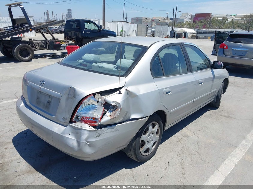2002 Hyundai Elantra Gls VIN: KMHDN45D12U304287 Lot: 45690297
