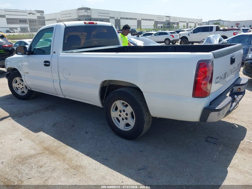 2002 Chevrolet Silverado 1500 Commercial VIN: 1GCEC14W32Z233306 Lot: 45690310