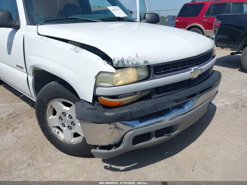 2002 Chevrolet Silverado 1500 Commercial VIN: 1GCEC14W32Z233306 Lot: 45690310