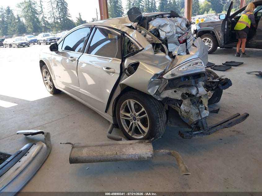 Vin: 3fa6p0ru3fr214331, lot: 46188948, ford fusion hybrid titanium 20153