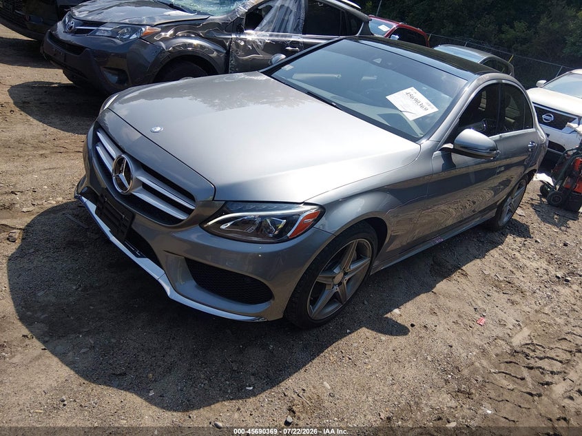 2016 MERCEDES-BENZ C 300 auction photo 2