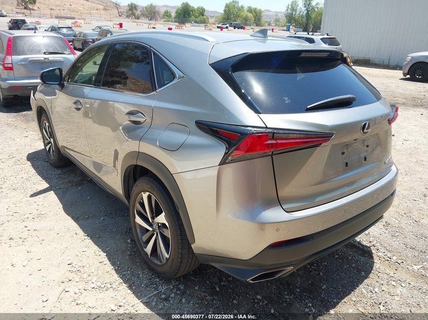 Vin: jtjdarbz1l2163924, lot: 46188984, lexus nx 300 20203