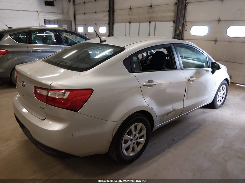 Vin: knadm4a33d6228421, lot: 46188991, kia rio lx 20134