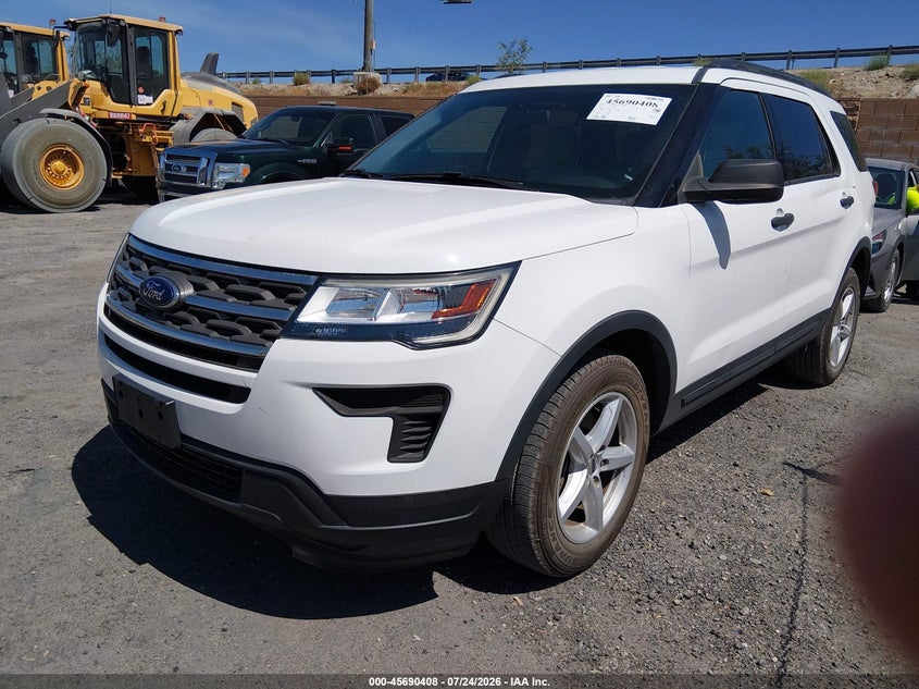 2018 FORD EXPLORER auction photo 2
