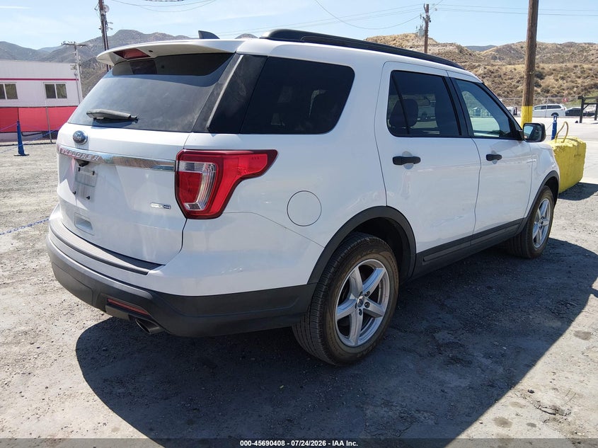 2018 FORD EXPLORER auction photo 4