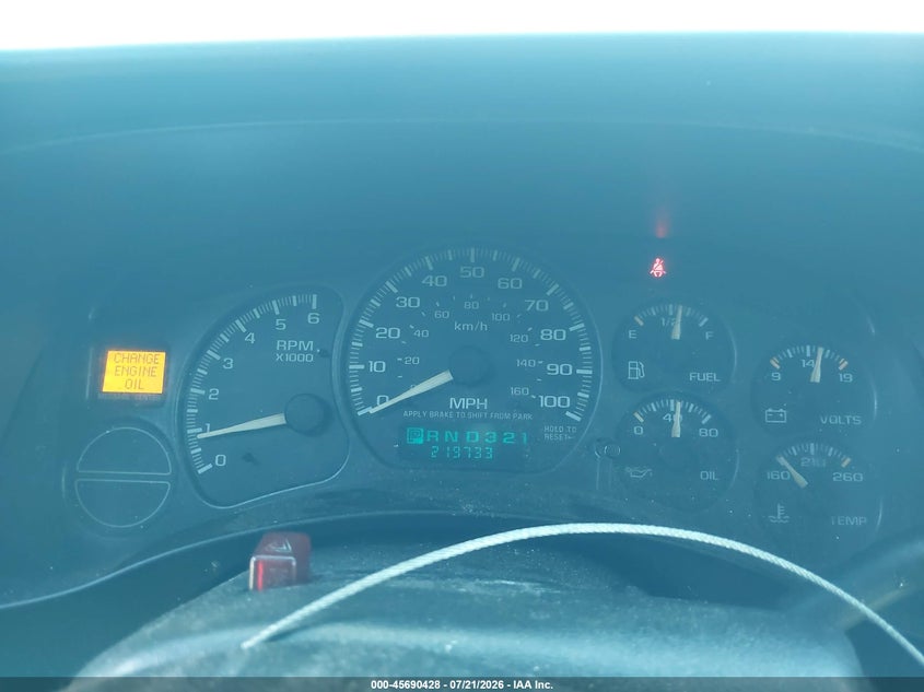 2002 CHEVROLET EXPRESS SPORT UTILITY VEHICLE 5.3L V-8 285HP