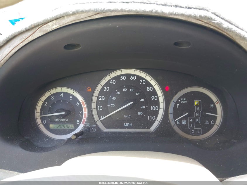 2006 TOYOTA SIENNA auction photo 7