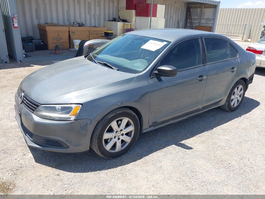 2014 VOLKSWAGEN JETTA SEDAN 2.0L I-4 115HP
