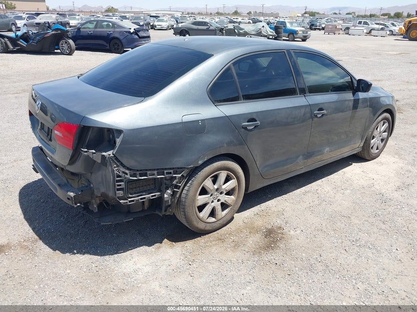 2014 VOLKSWAGEN JETTA SEDAN 2.0L I-4 115HP