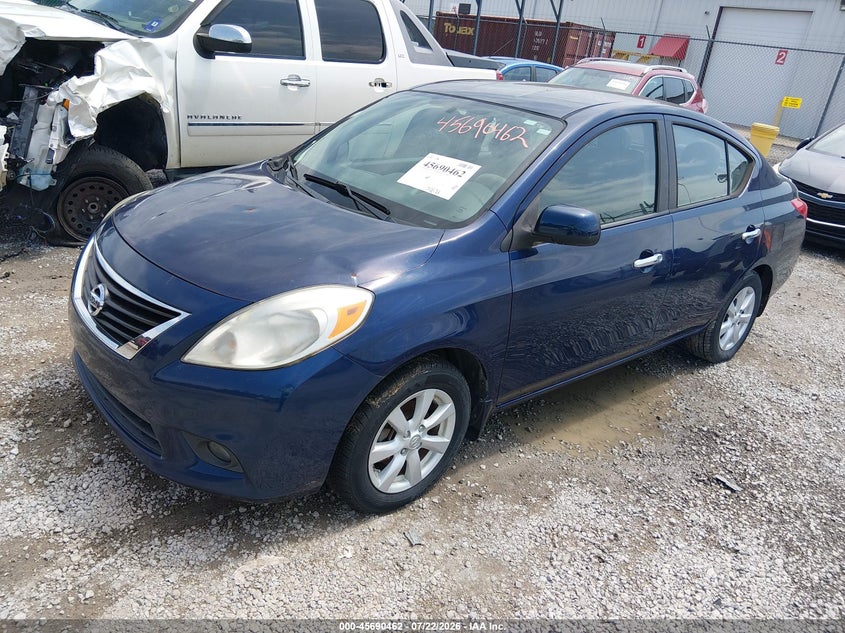 Vin: 3n1cn7ap6cl867240, lot: 46189069, nissan versa 1.6 sl 20122