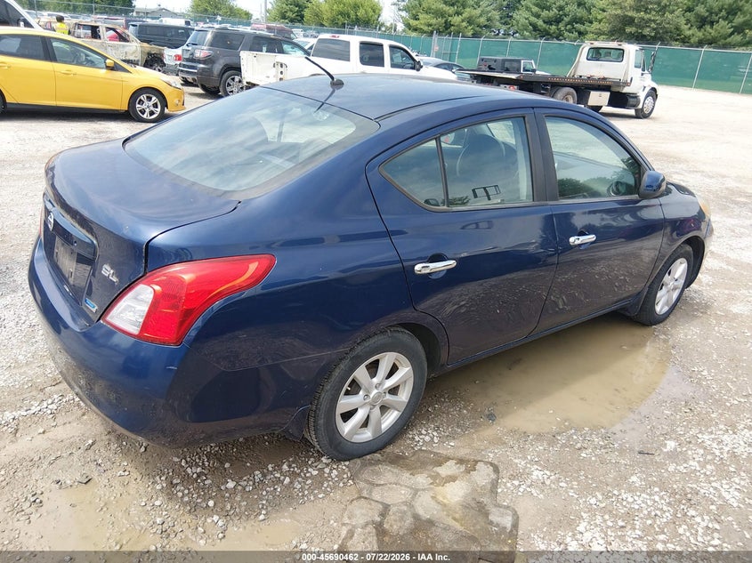Vin: 3n1cn7ap6cl867240, lot: 46189069, nissan versa 1.6 sl 20124