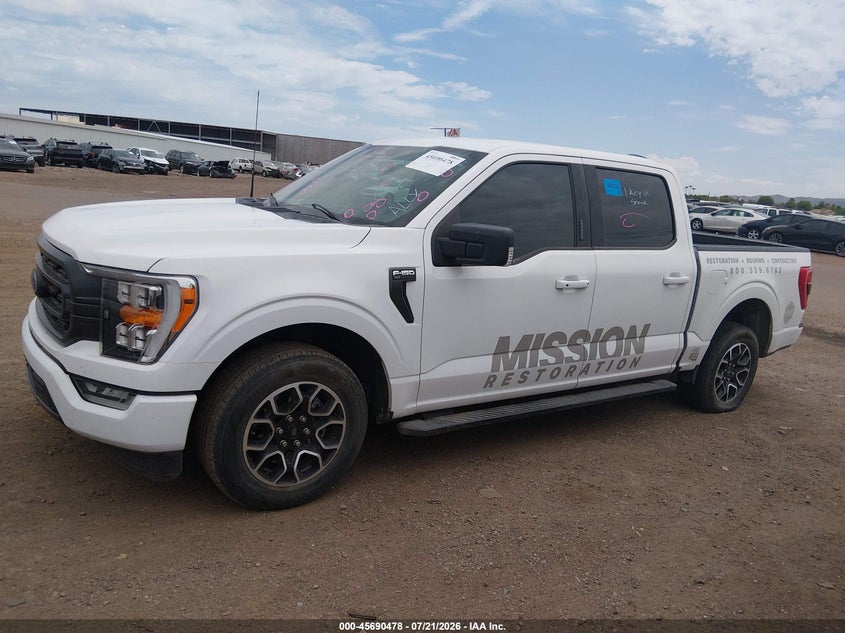 2023 Ford F-150 Xlt VIN: 1FTEW1CP7PKD55149 Lot: 45690478