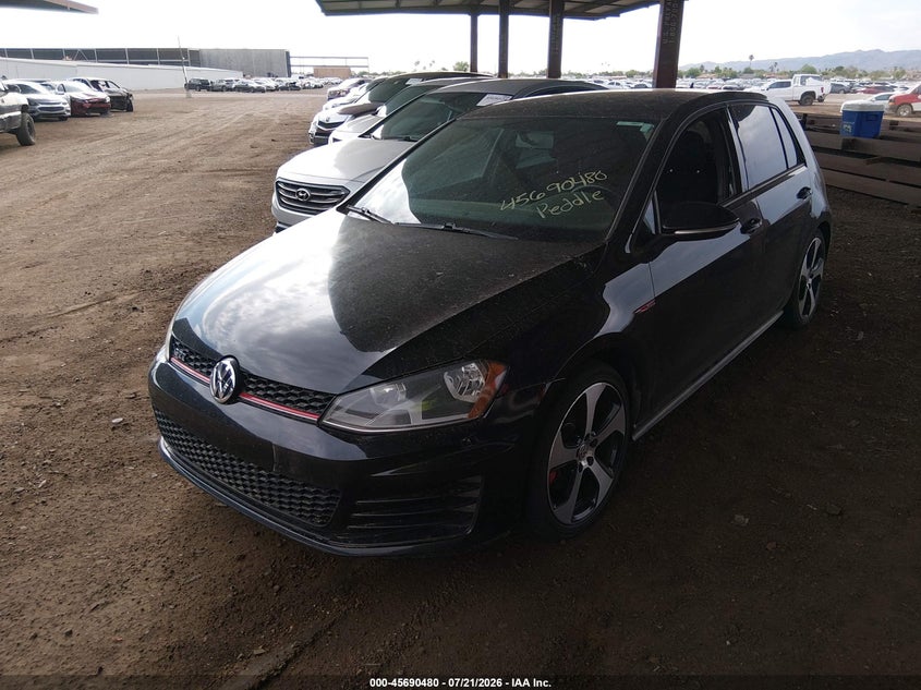 2017 VOLKSWAGEN GOLF GTI auction photo 6