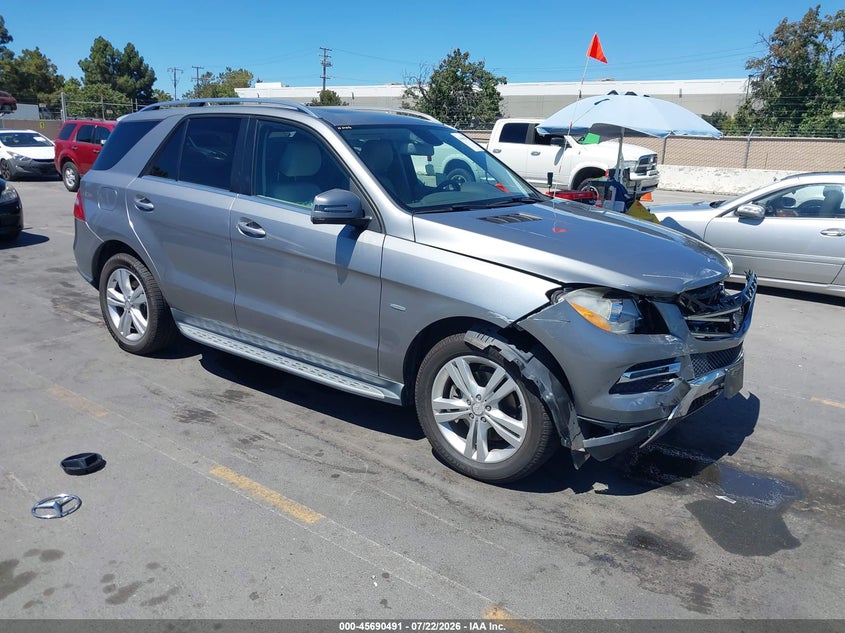 2012 Mercedes-Benz Ml 350 4 Matic