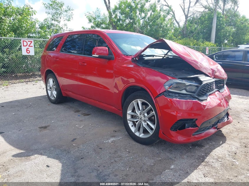 Vin: 1c4rdhdg4nc130175, lot: 46189108, dodge durango gt plus rwd 2022 img_1