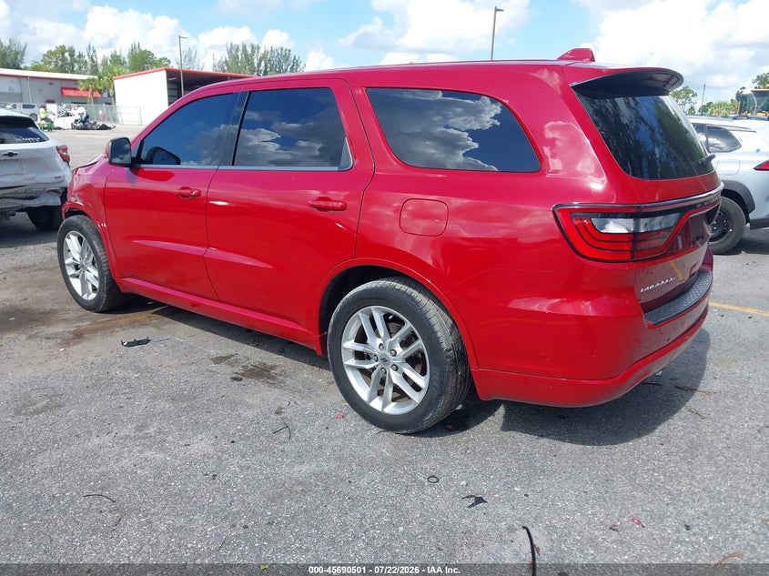 Vin: 1c4rdhdg4nc130175, lot: 46189108, dodge durango gt plus rwd 20223