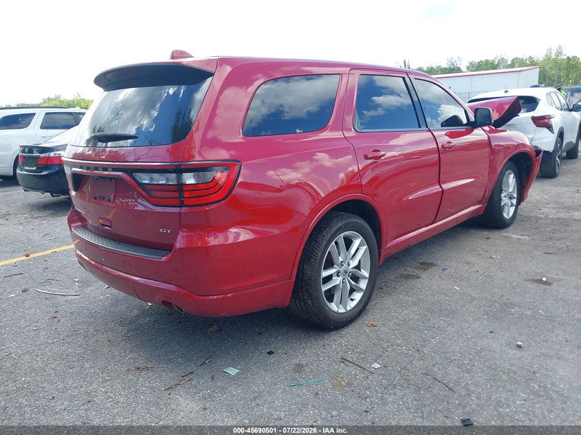Vin: 1c4rdhdg4nc130175, lot: 46189108, dodge durango gt plus rwd 20224
