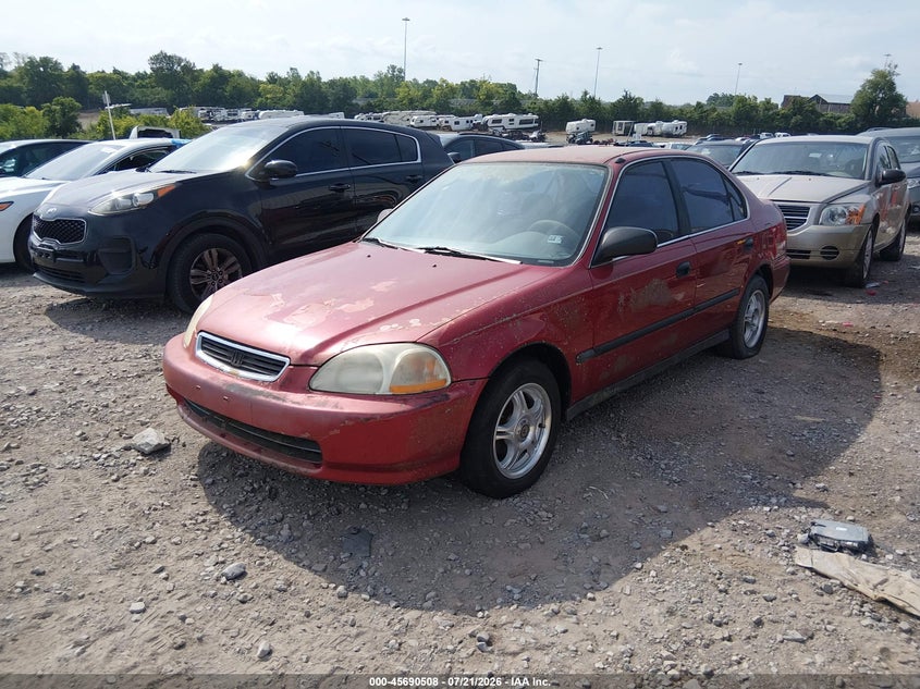 1997 Honda Civic Lx VIN: 1HGEJ6671VL022736 Lot: 45690508