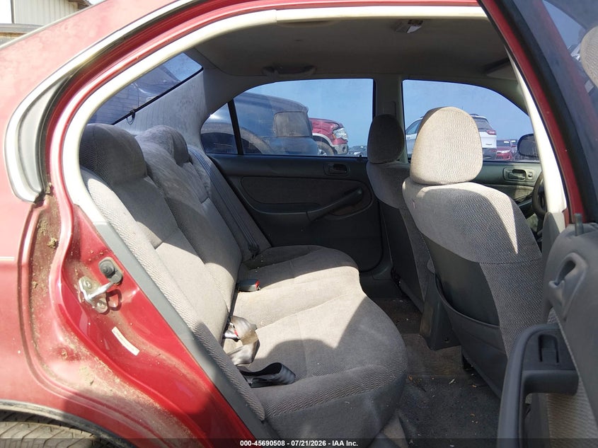 1997 Honda Civic Lx VIN: 1HGEJ6671VL022736 Lot: 45690508