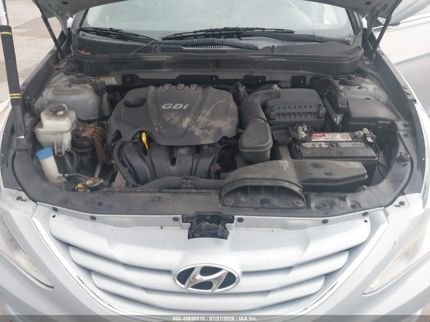 2013 Hyundai Sonata Gls VIN: 5NPEB4AC7DH758779 Lot: 45690510