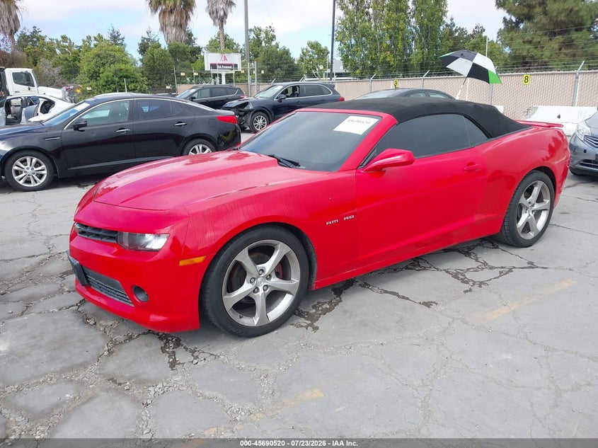 2015 CHEVROLET CAMARO auction photo 2