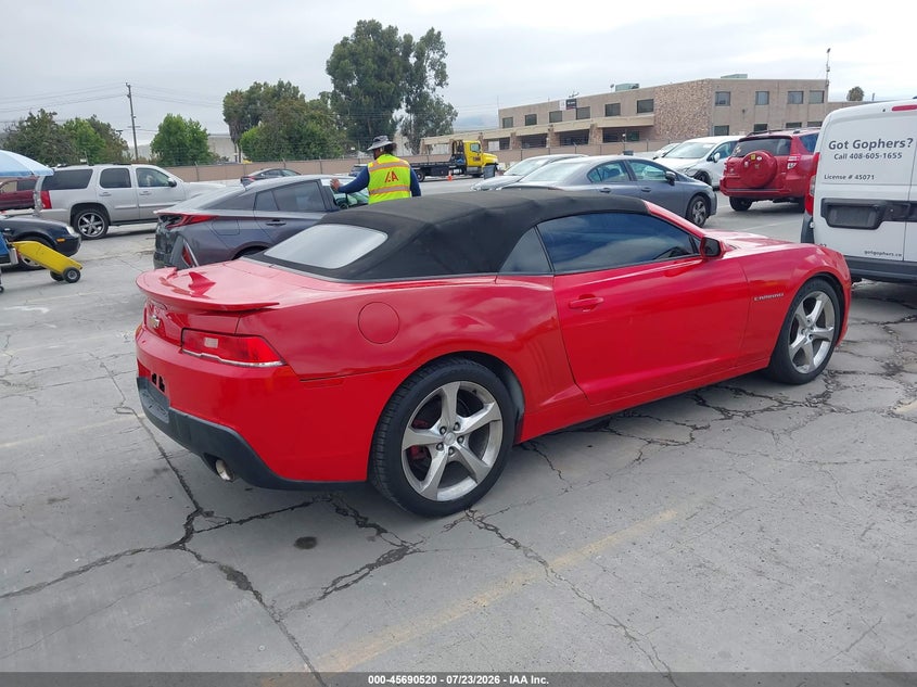 2015 CHEVROLET CAMARO auction photo 4