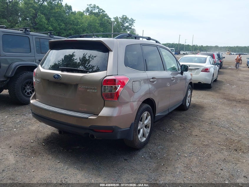 2014 SUBARU FORESTER SPORT UTILITY VEHICLE 2.5L H-4 DOHC, VVT, 170HP