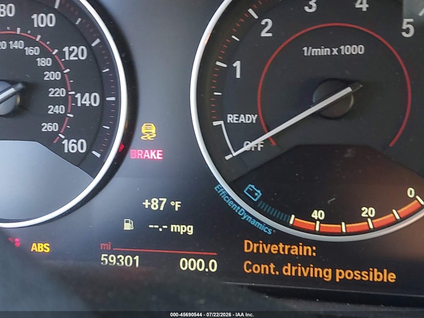 2019 BMW 4ER HATCHBACK 2.0L I-4 DI, DOHC, VVT, TURBO, 248HP