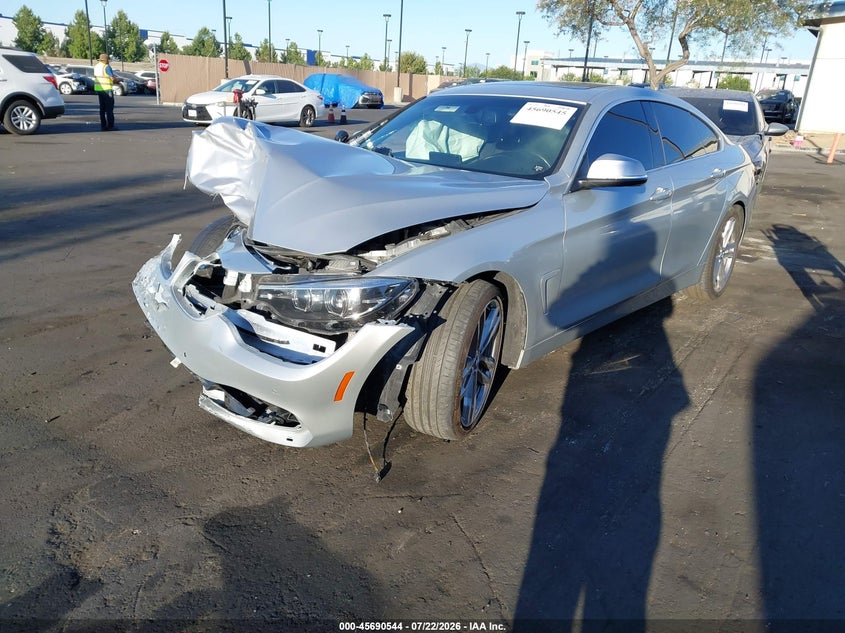 Vin: wba4j1c51kbm16915, lot: 46189151, bmw 430i gran coupe 20192