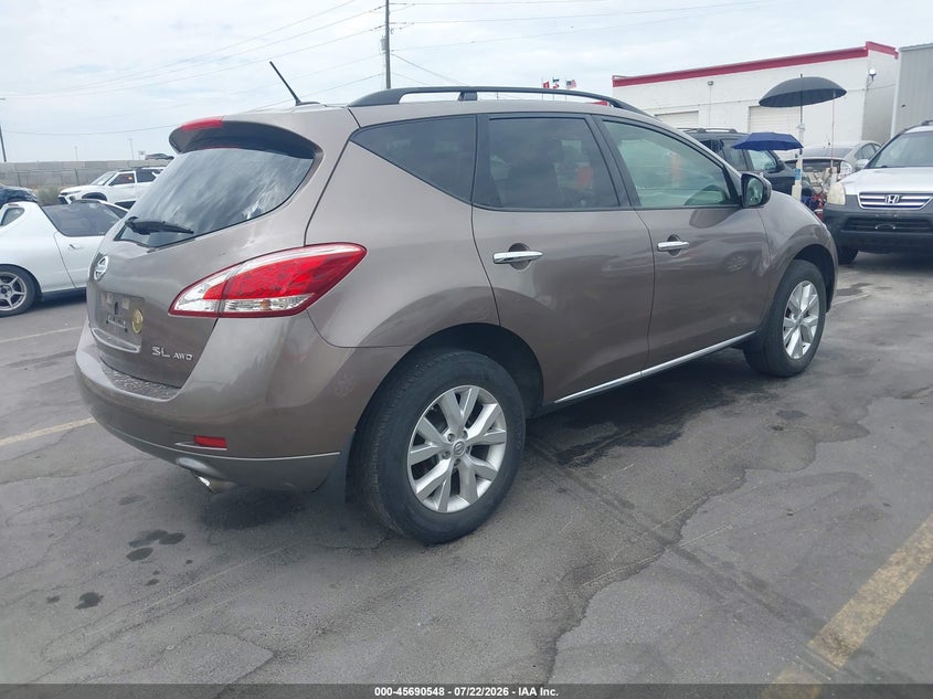 2014 NISSAN MURANO auction photo 4