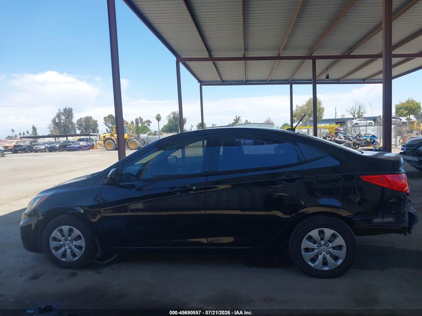 2017 Hyundai Accent Se VIN: KMHCT4AE2HU350350 Lot: 45690557