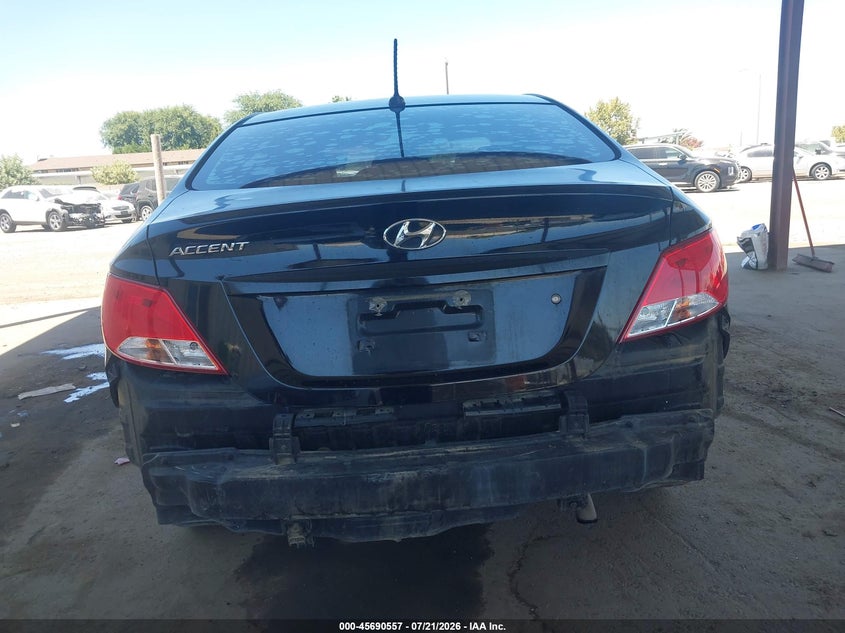 2017 Hyundai Accent Se VIN: KMHCT4AE2HU350350 Lot: 45690557
