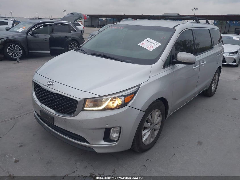 Vin: kndmc5c1xj6371840, lot: 46189180, kia sedona ex 20182