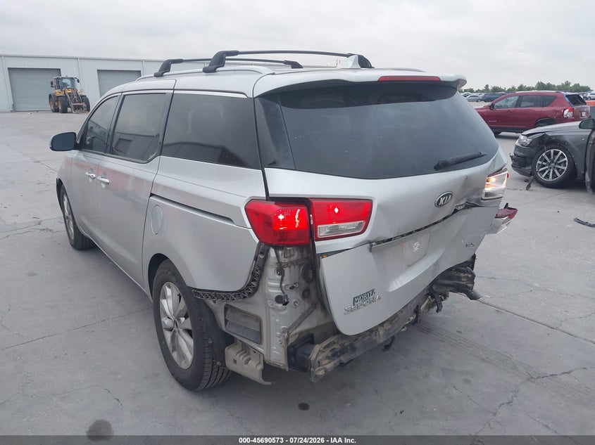 Vin: kndmc5c1xj6371840, lot: 46189180, kia sedona ex 20183