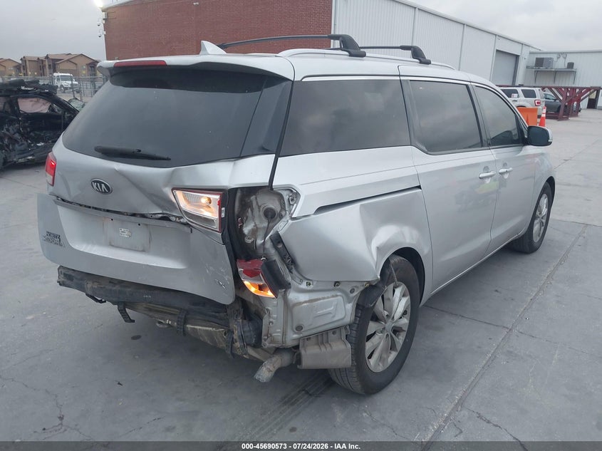 Vin: kndmc5c1xj6371840, lot: 46189180, kia sedona ex 20184