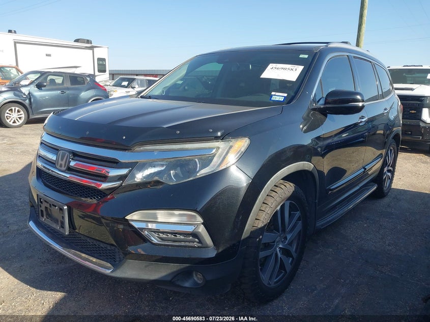 Vin: 5fnyf5h99gb044060, lot: 46189190, honda pilot touring 20162