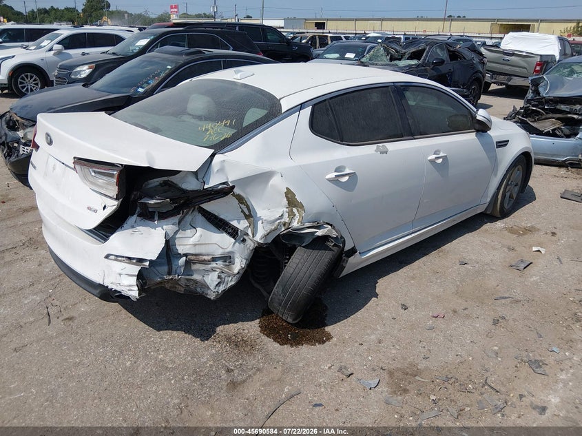 Vin: 5xxgm4a77eg334246, lot: 46189191, kia optima lx 20144