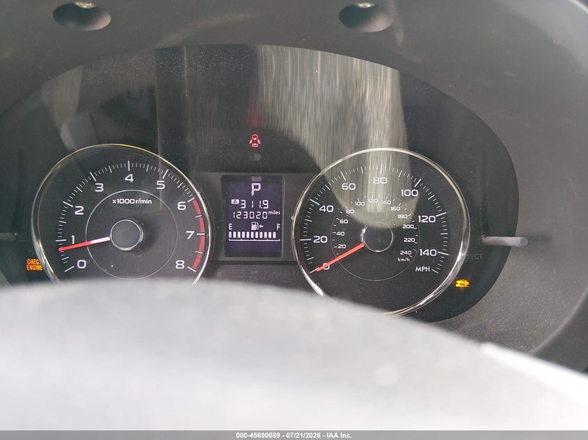 2015 SUBARU FORESTER auction photo 7