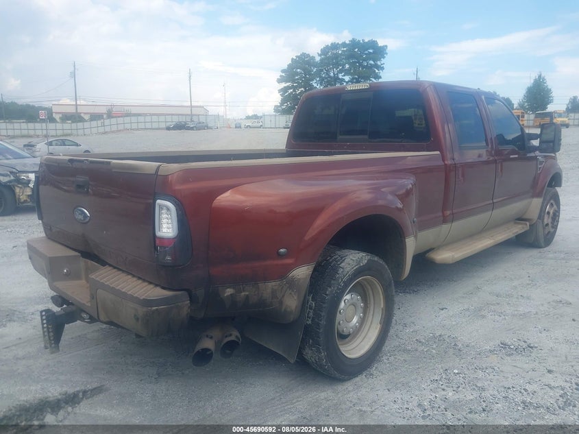 2008 FORD SUPER DUTY F-450 DRW auction photo 4
