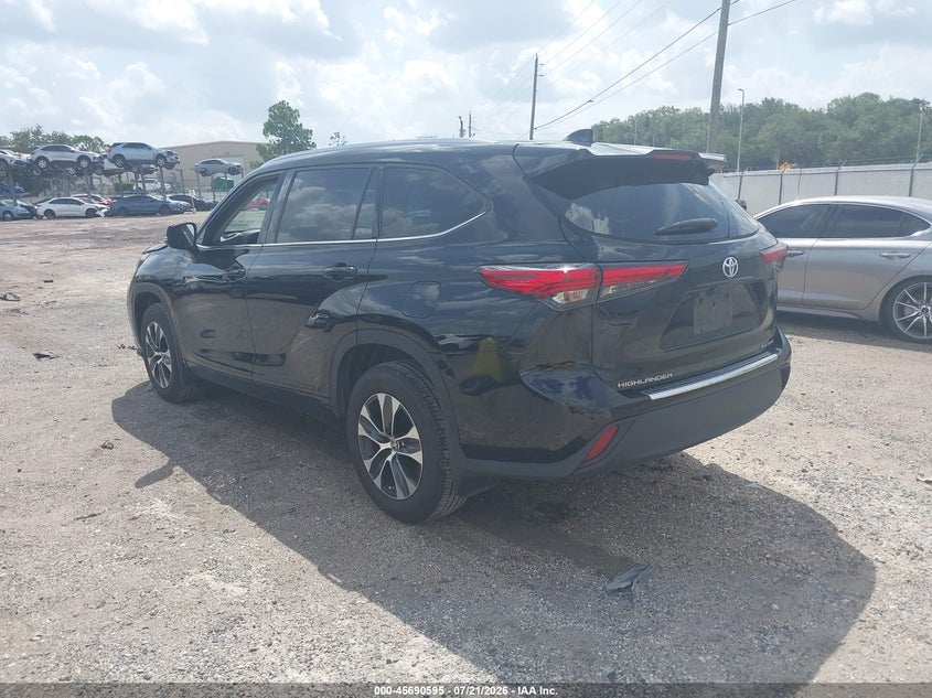 2021 Toyota Highlander Xle VIN: 5TDHZRBH0MS523246 Lot: 45690595